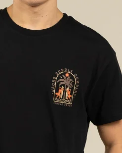 Jacks Surfline T-Shirt Black Best