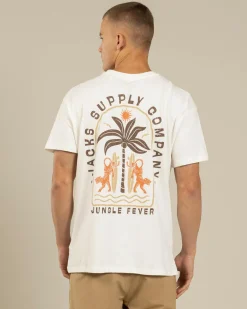 Jacks Surfline T-Shirt Cream Sale