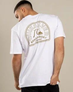 Quiksilver Swell Lines T-Shirt White Best