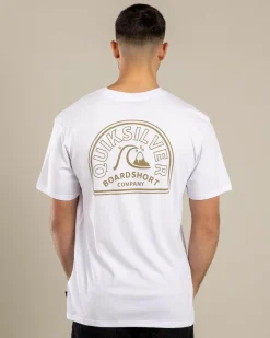 Quiksilver Swell Lines T-Shirt White Best