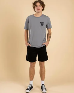 Lucid Switch Elastic Waist Shorts Black Best