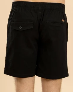 Lucid Switch Elastic Waist Shorts Black Best