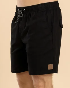 Lucid Switch Elastic Waist Shorts Black Best