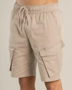 Lucid Symbol Walk Shorts Stone