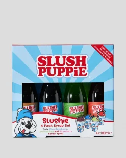 Slush Puppie Syrup Flavours 4 Pack Multi Clearance