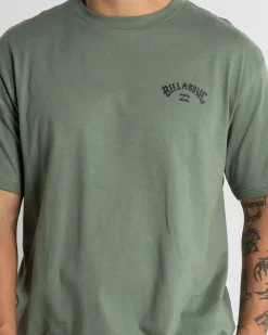 Billabong Team Arch Short Sleeve T-Shirt Fern Hot
