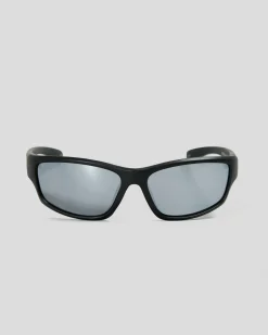 Ritual Vision Teenage Zero Polarised Sunglasses Matte Black/ Silver Grey Hot