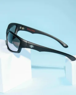 Ritual Vision Teenage Zero Polarised Sunglasses Matte Black/ Silver Grey Hot