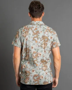 Lucid Temple Short Sleeve Shirt Sage Best