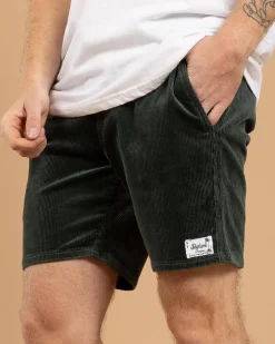 Skylark Tether Elastic Waist Shorts Teal Sale