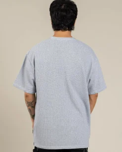 St. Goliath Textured ID T-Shirt Navy New