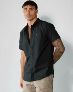 RVCA That'll Do Stretch Shirt Black Outlet