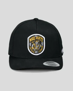 The Mad Hueys The Captains Cooked Snapback Cap Black Best