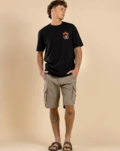 The Mad Hueys The Captains Cooked T-Shirt Black Clearance