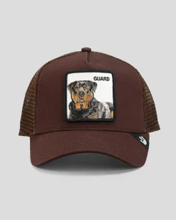 Goorin Bros The Guard Dog Trucker Cap Brown New