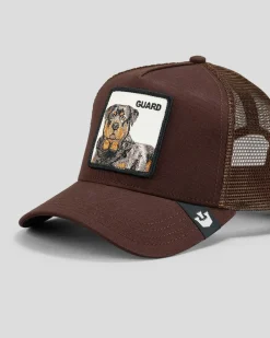 Goorin Bros The Guard Dog Trucker Cap Brown New