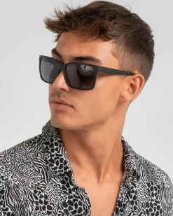 Carve The Island Sunglasses Matte Black Outlet