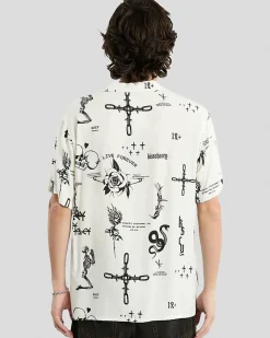 Kiss Chacey The Kiss Relaxed Resort Short Sleeve Shirt Thekissprint Sale