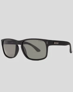 Liive The Lewy Polarised Sunglasses Matte Black New