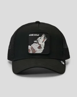 Goorin Bros The Lone Wolf Trucker Cap Black Sale