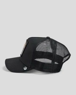 Goorin Bros The Pitbull Trucker Cap Black New