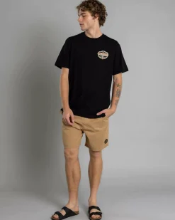 The Mad Hueys The Tiki Captain T-Shirt Black Outlet