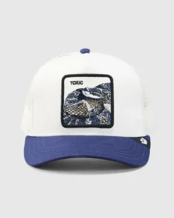 Goorin Bros The Toxic Trucker Cap Off White/lilac Best