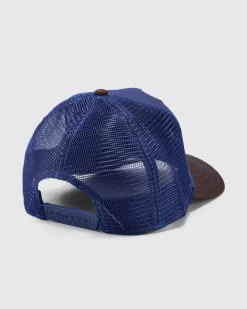 Goorin Bros The Two-Tone Skull Trucker Cap Lilac/dark Brown Clearance