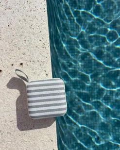 Get It Now The Vacay Portable Travel Speaker Olive Stripe Outlet