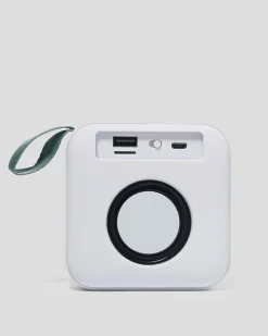 Get It Now The Vacay Portable Travel Speaker Olive Stripe Outlet