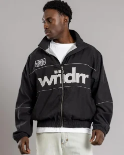 Wndrr The World Sport Jacket Black New