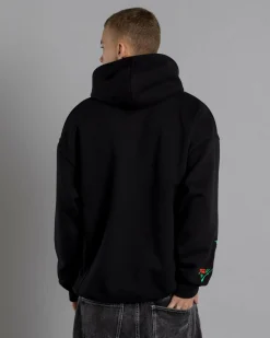 Thrills Thorned Slouch Pull On Hoodie Black Clearance