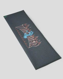 Mob Grip Thrasher x SC Screaming Flame Logo Grip Tape Assorted Clearance