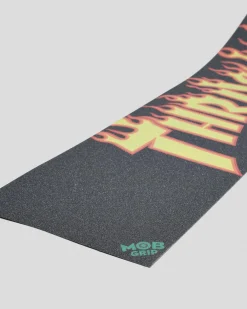 Mob Grip Thrasher Yellow and Orange Flame Grip Tape Assorted Hot