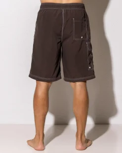 Billabong Throw On Board Shorts Dark Brown Clearance