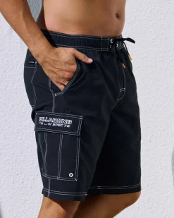 Billabong Throw On Board Shorts Black Sale