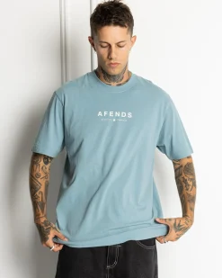Afends Thrown Out T-Shirt Ocean Spray Outlet
