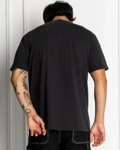 Afends Thrown Out T-Shirt Black / White