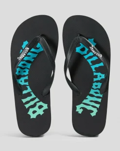 Billabong Tides Thongs Black Multi Discount