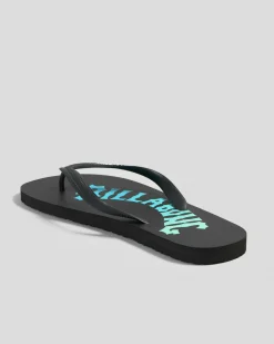 Billabong Tides Thongs Black Multi Discount