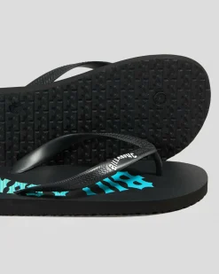 Billabong Tides Thongs Black Multi Discount