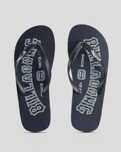 Billabong Tides Thongs Dark Navy Clearance