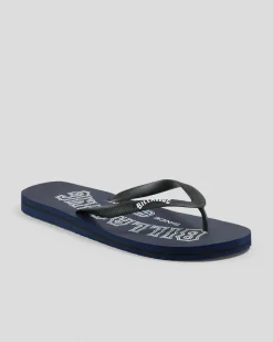 Billabong Tides Thongs Dark Navy Clearance