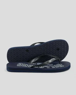 Billabong Tides Thongs Dark Navy Clearance
