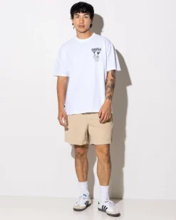 S-Double Time To Relax T-Shirt White Hot