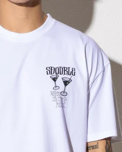 S-Double Time To Relax T-Shirt White Hot