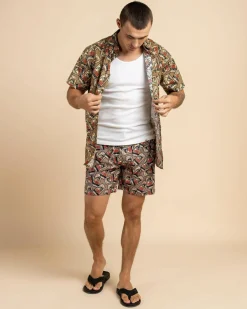 Great Northern Tinnie Beach Shorts Tan Best