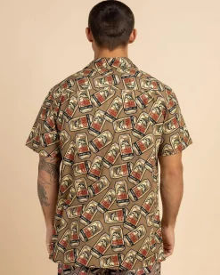 Great Northern Tinnie Short Sleeve Shirt Tan Online