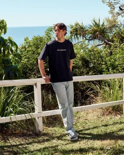 Billabong Tipper Short Sleeve T-Shirt Black Clearance