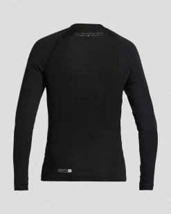 Quiksilver Toddlers' Everyday Heat Long Sleeve Rash Vest Black Hot